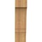 Ekena Millwork 5 1/2"W x 8"D x 20"H Balboa Smooth Knee Brace, Western Red Cedar BRC06X08X20BOA00SWR - alternate 2